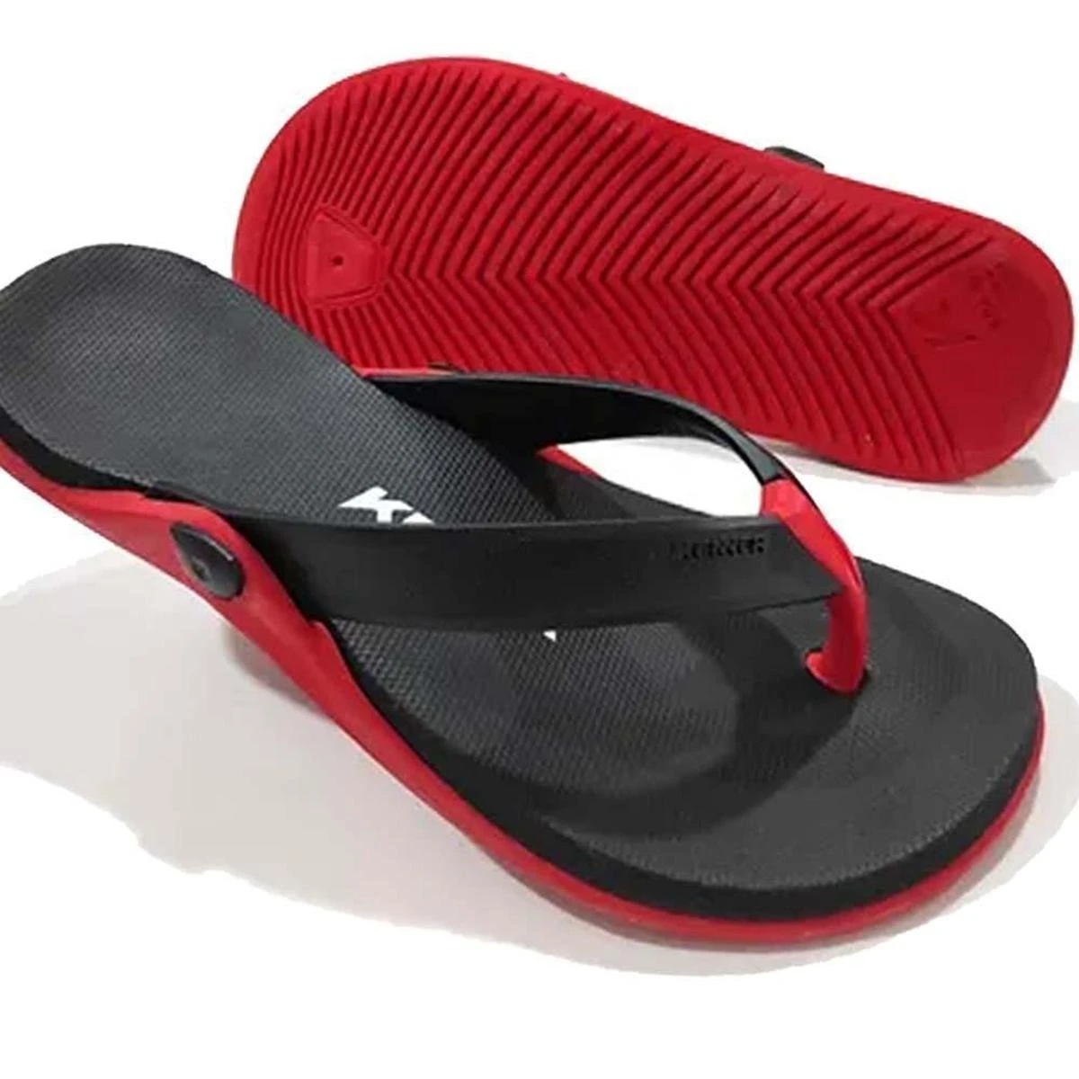 Sandália Kenner Groove P1 Preta / Vermelha 39 4 Sandália Kenner Groove P1 Preta / Vermelha 39 - Image 2