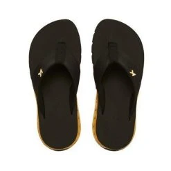 Chinelo Kenner Rakka Preto E Dourado - Masculino 5 Chinelo Kenner Rakka Preto E Dourado - Masculino -Redley Store E20 3186 006 zoom2