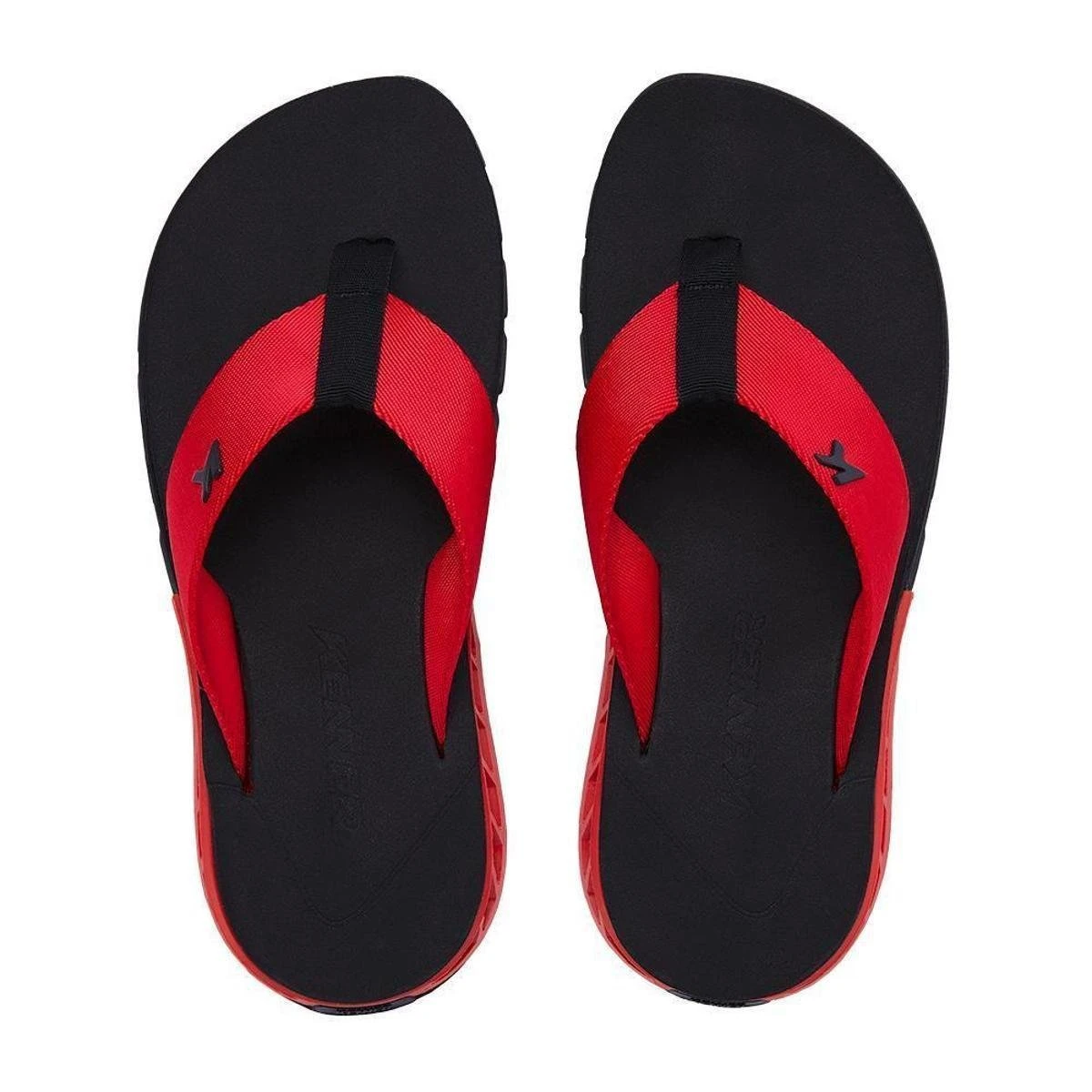 Chinelo Kenner Rakka Preto E Vermelho - Masculino 4 Chinelo Kenner Rakka Preto E Vermelho - Masculino - Image 2