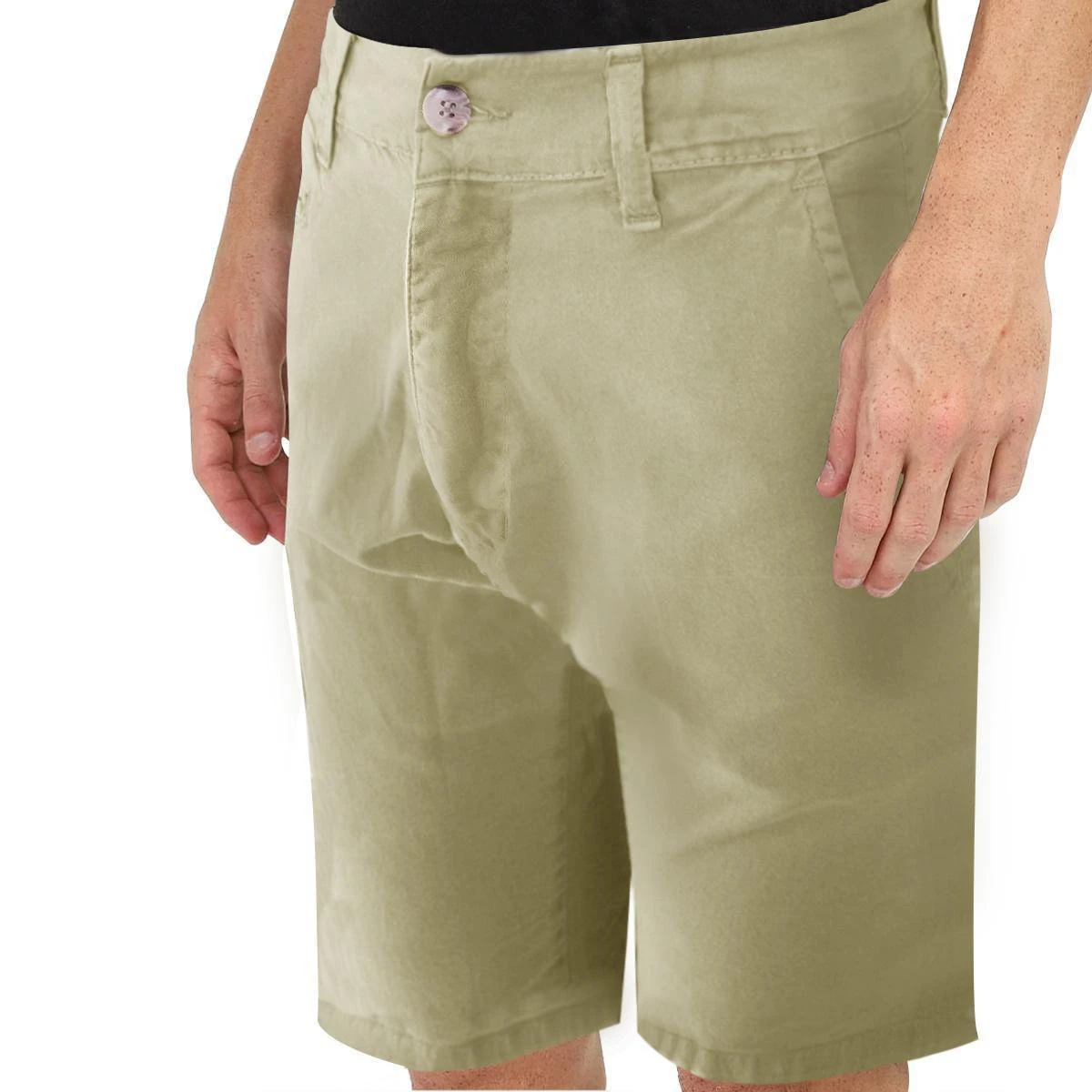 Bermuda Walk Alma De Praia Social Lisa Khaki 5 Bermuda Walk Alma De Praia Social Lisa Khaki - Image 3