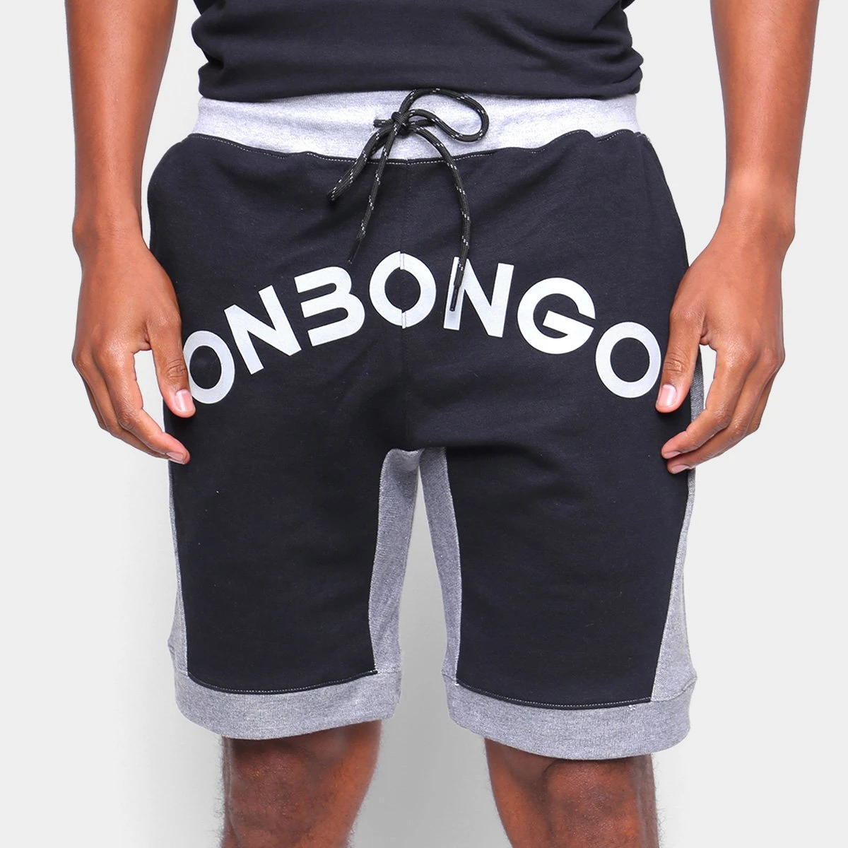 Bermuda Moletom Onbongo Estampada Masculina 3 Bermuda Moletom Onbongo Estampada Masculina
