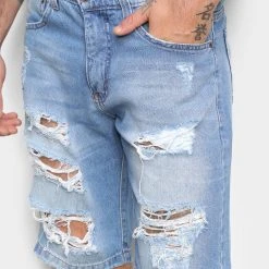 Bermuda Jeans Onbongo Destroyed Masculina -Redley Store G59 0412 008 zoom3