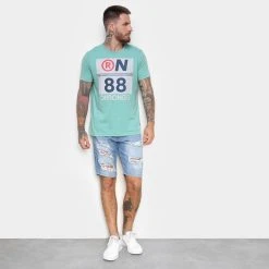 Bermuda Jeans Onbongo Destroyed Masculina -Redley Store G59 0412 008 zoom4