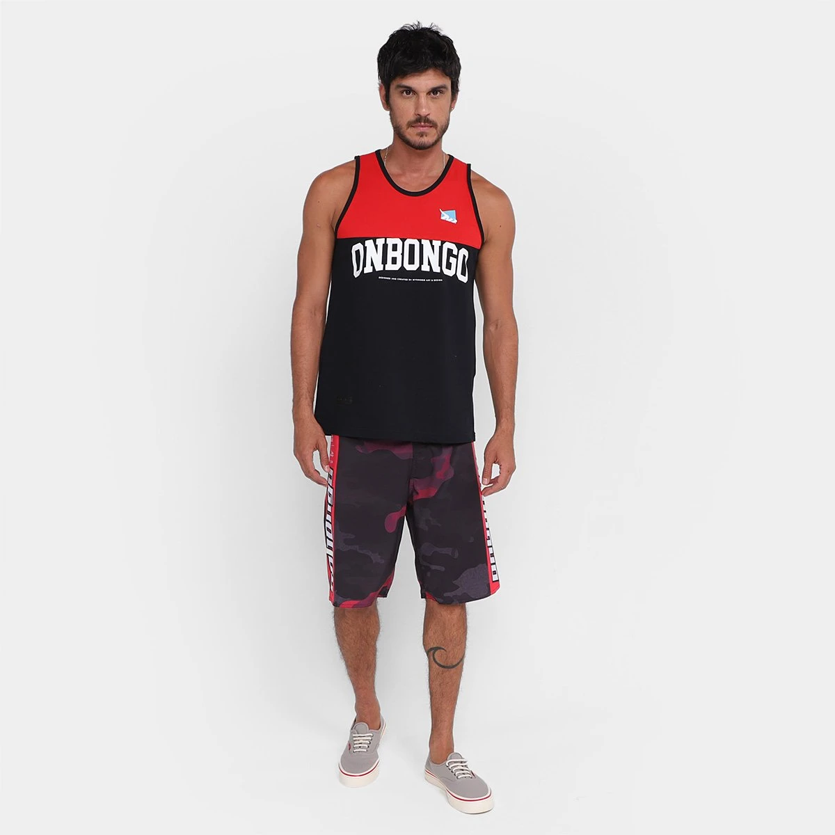 Bermuda D'Água Onbongo Estampada Masculina 6 Bermuda D'Água Onbongo Estampada Masculina - Image 4