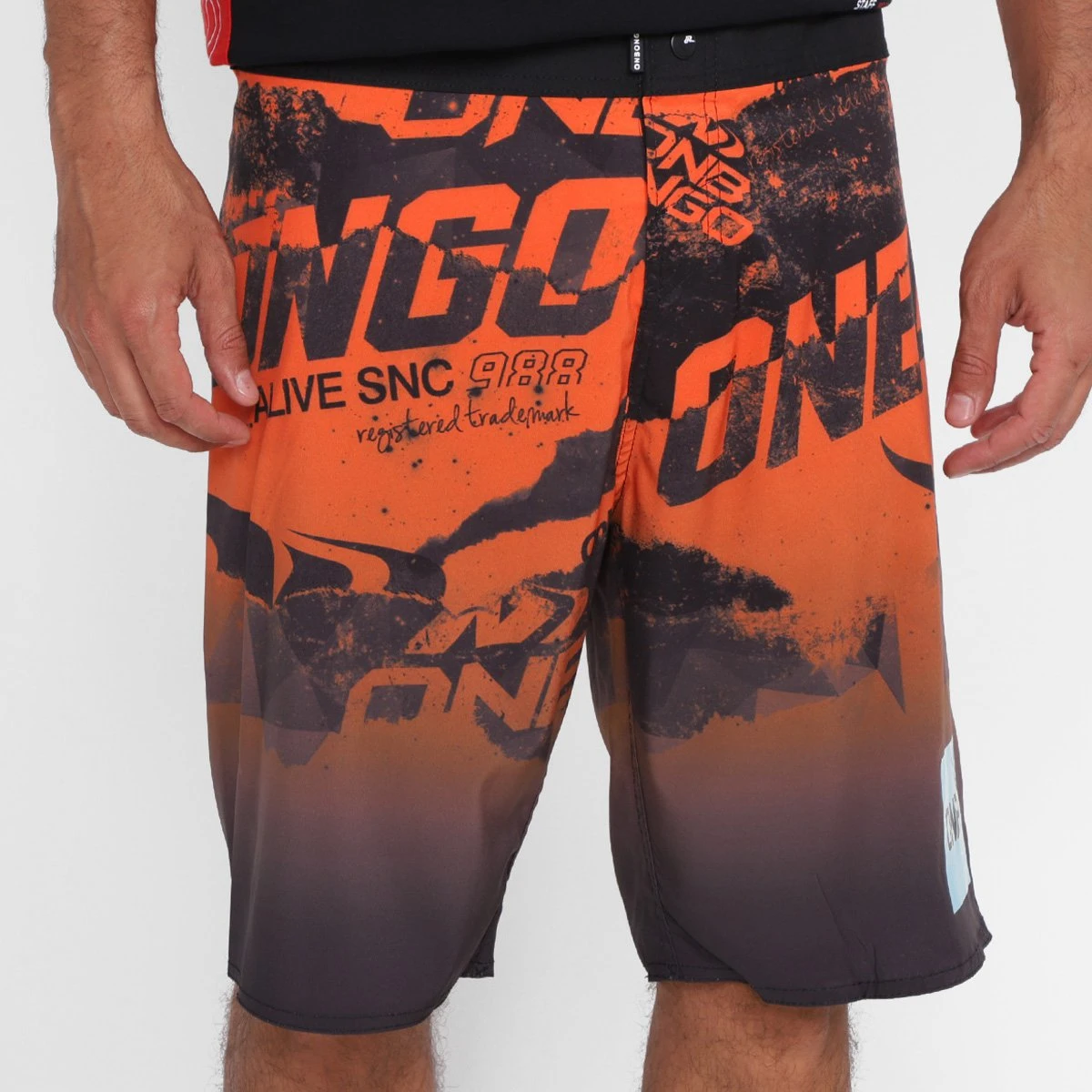 Bermuda D'Água Onbongo Estampada Masculina 3 Bermuda D'Água Onbongo Estampada Masculina