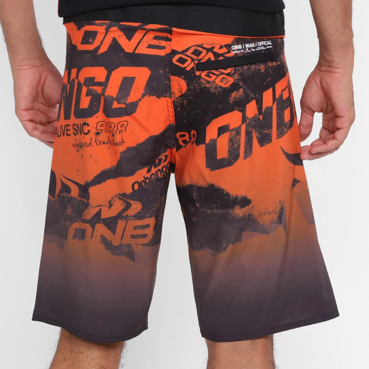 Bermuda D'Água Onbongo Estampada Masculina 4 Bermuda D'Água Onbongo Estampada Masculina - Image 2