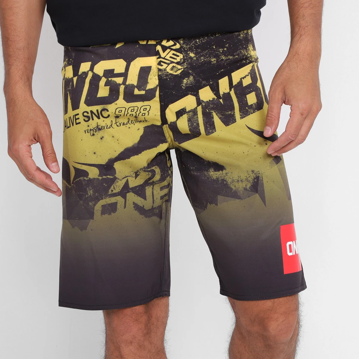 Bermuda D'Água Onbongo Estampada Masculina 3 Bermuda D'Água Onbongo Estampada Masculina