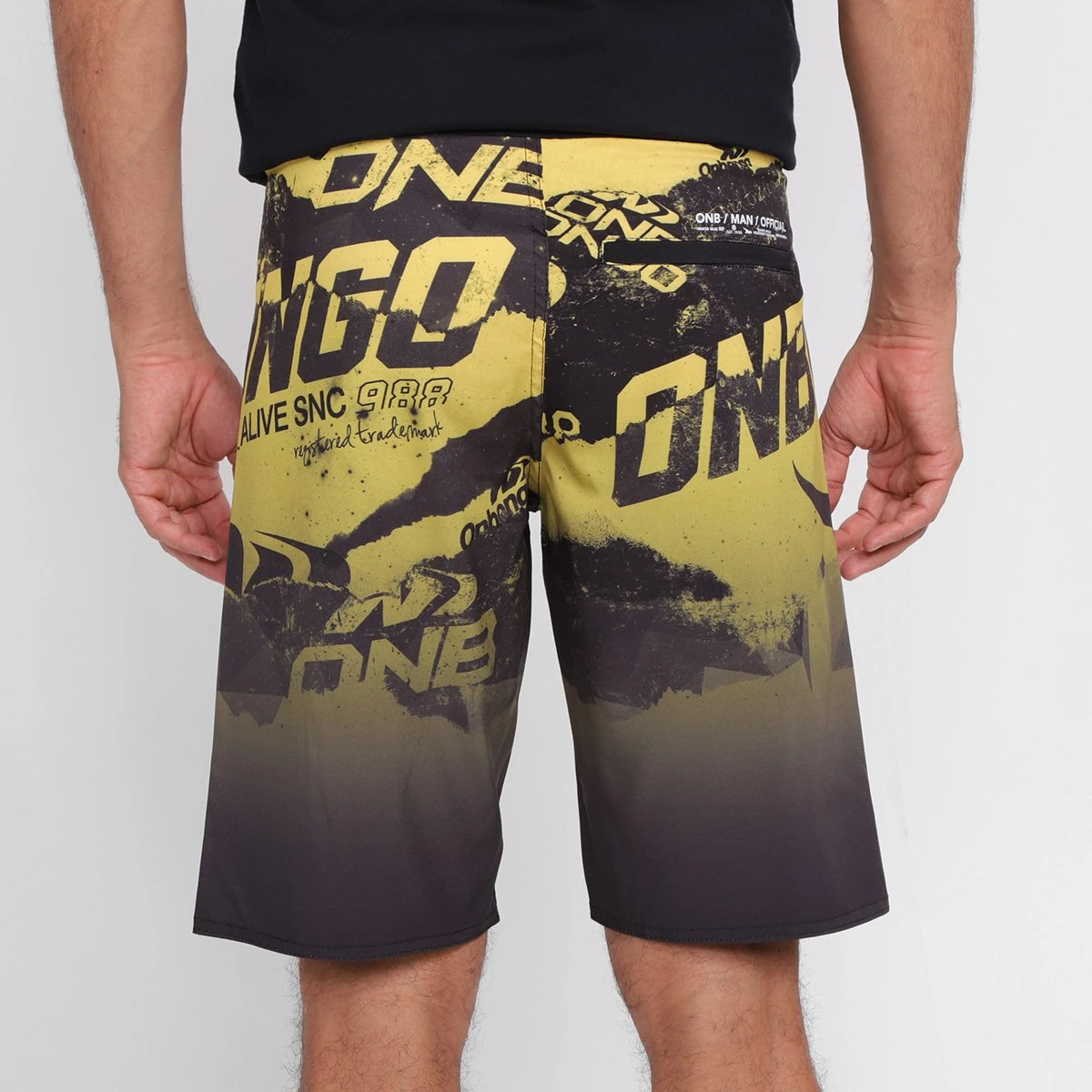 Bermuda D'Água Onbongo Estampada Masculina 4 Bermuda D'Água Onbongo Estampada Masculina - Image 2