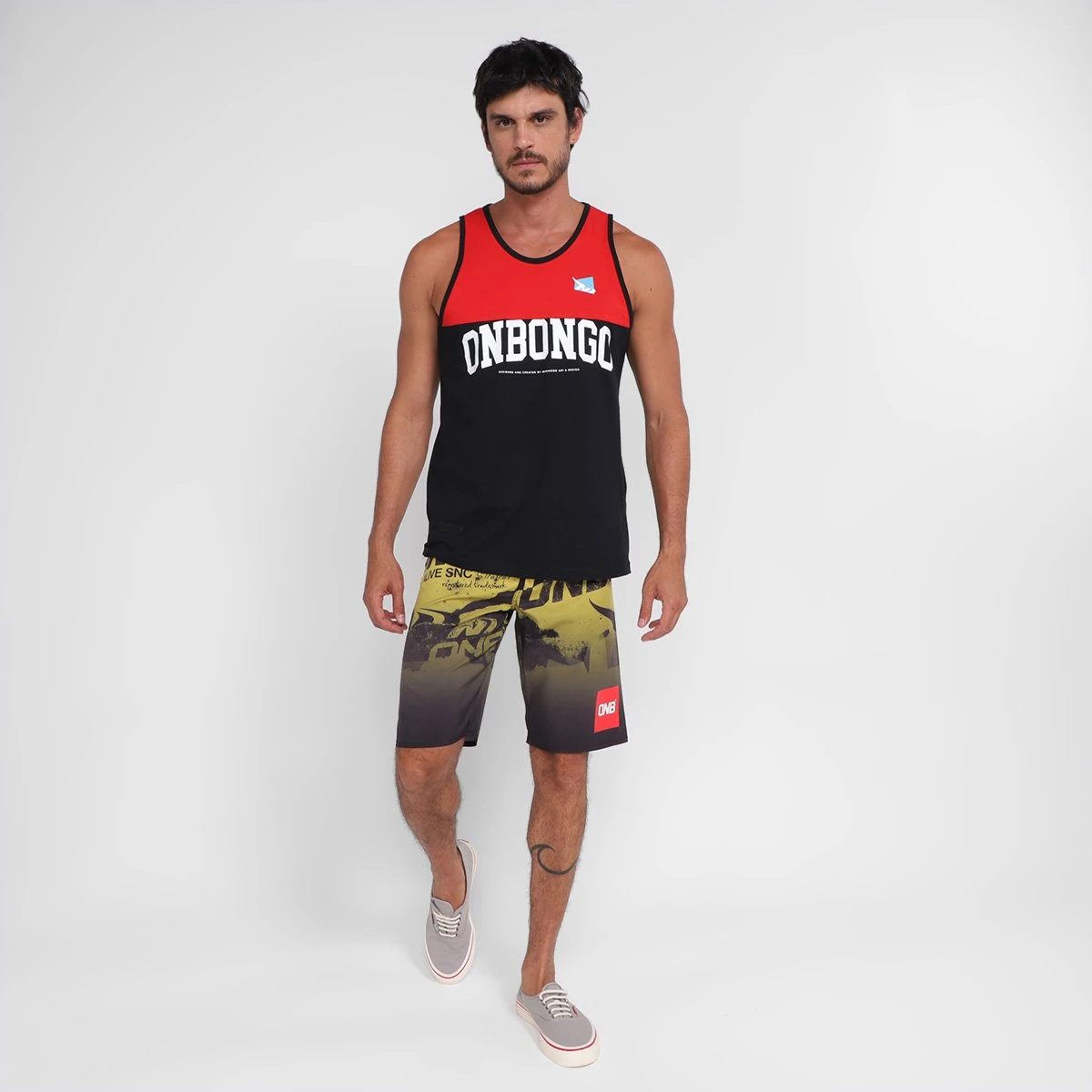 Bermuda D'Água Onbongo Estampada Masculina 6 Bermuda D'Água Onbongo Estampada Masculina - Image 4