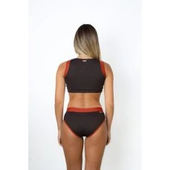 Shortinho Biquíni Art In Surf Brown Feminino Adulto -Redley Store HLG 0035 138 zoom3