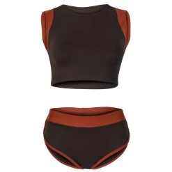 Shortinho Biquíni Art In Surf Brown Feminino Adulto -Redley Store HLG 0035 138 zoom6