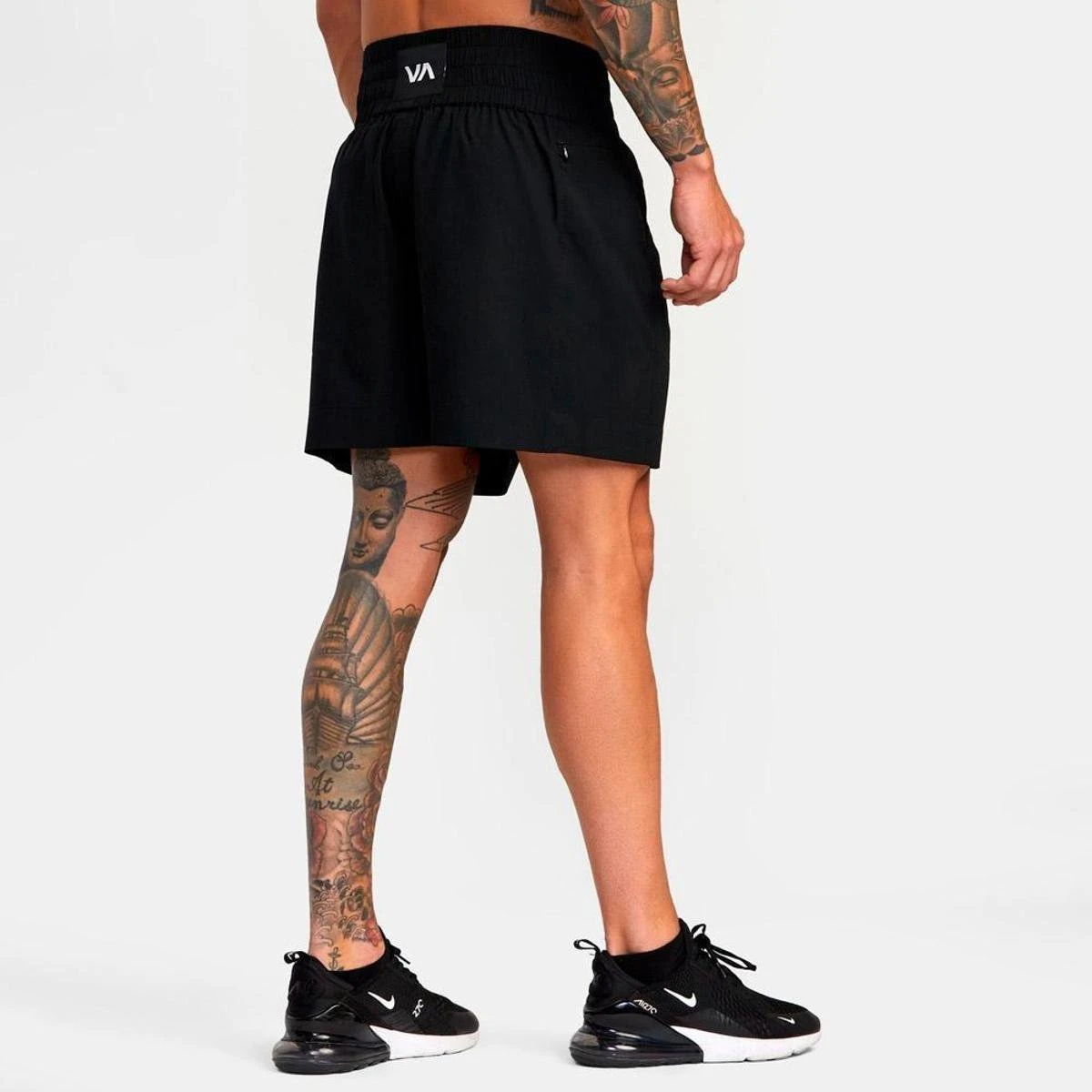 RVCA BERMUDA YOGGER BOXING - BLACK - P 6 RVCA BERMUDA YOGGER BOXING - BLACK - P - Image 4