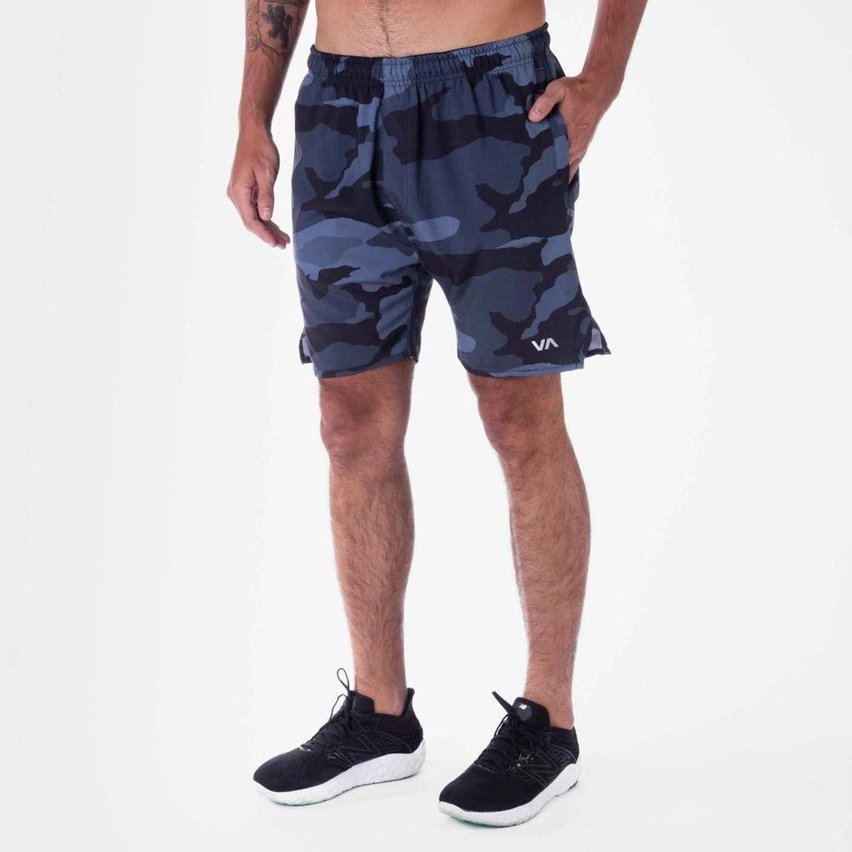 RVCA BERMUDA YOGGER STRETCH 18 - CINZA ESCURO - GG 4 RVCA BERMUDA YOGGER STRETCH 18 - CINZA ESCURO - GG - Image 2