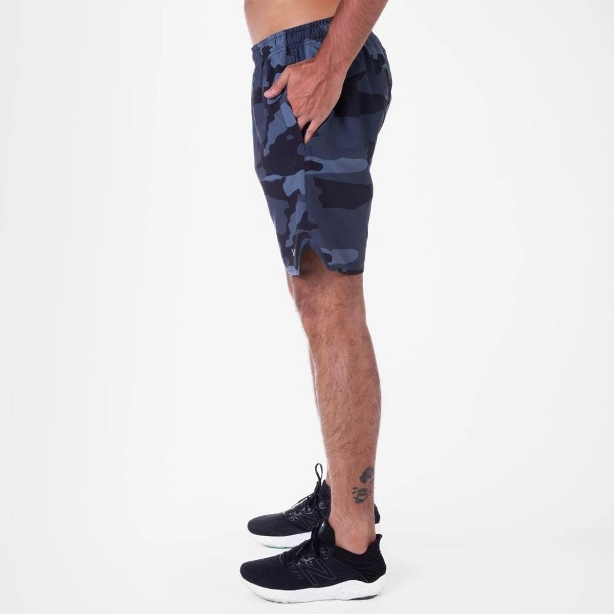 RVCA BERMUDA YOGGER STRETCH 18 - CINZA ESCURO - GG 6 RVCA BERMUDA YOGGER STRETCH 18 - CINZA ESCURO - GG - Image 4