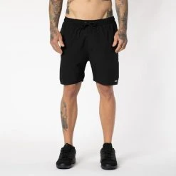 RVCA BERMUDA YOGGER CONTROL - PRETO - G