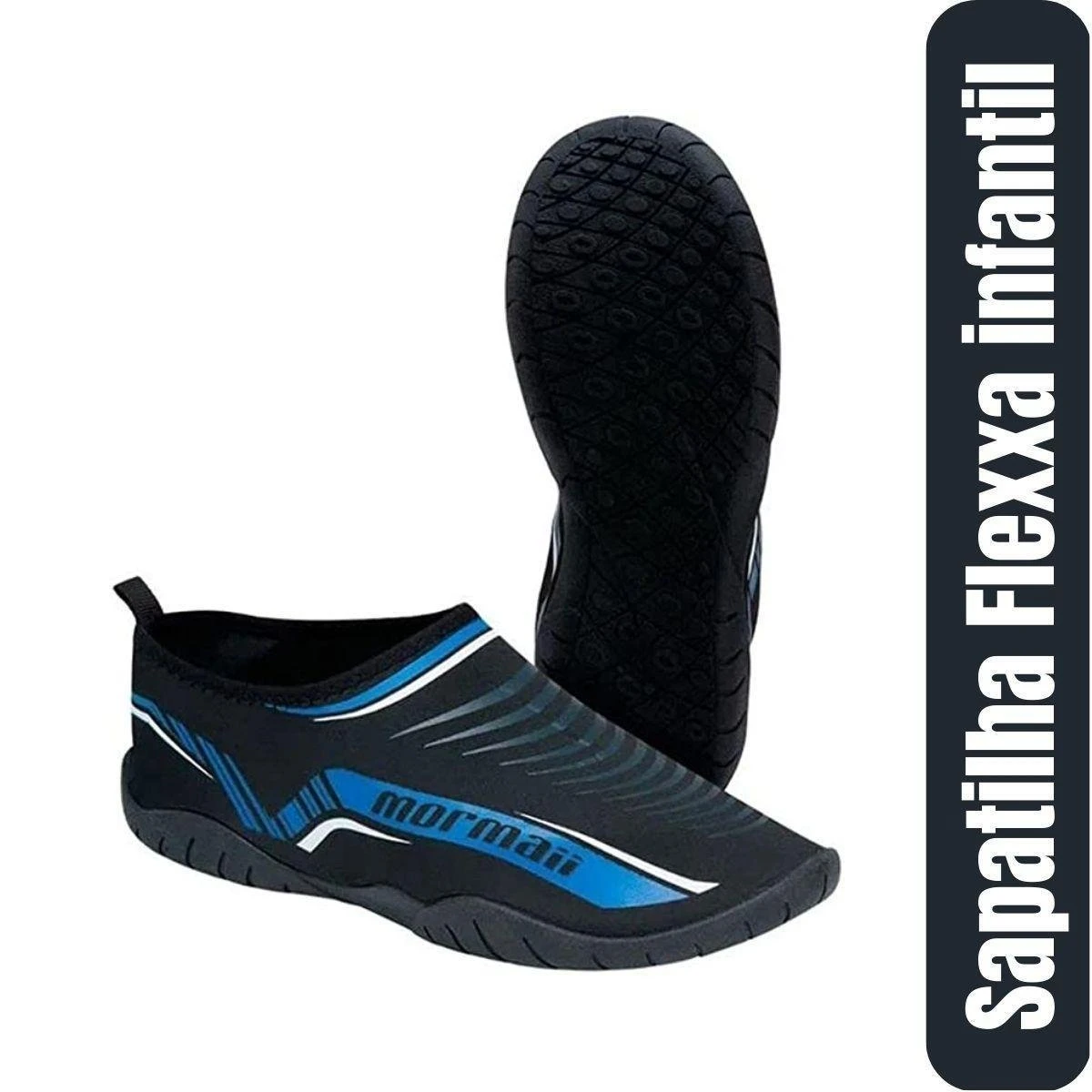 Sapatilha Neoprene Mormaii Flexxxa Infantil Mais Proteção 3 Sapatilha Neoprene Mormaii Flexxxa Infantil Mais Proteção