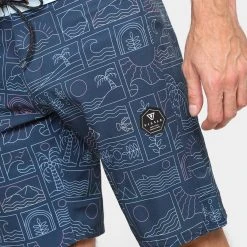 Bermuda D'Água Vissla Off The Grid Masculina 8 Bermuda D'Água Vissla Off The Grid Masculina -Redley Store JHR 0286 012 zoom3
