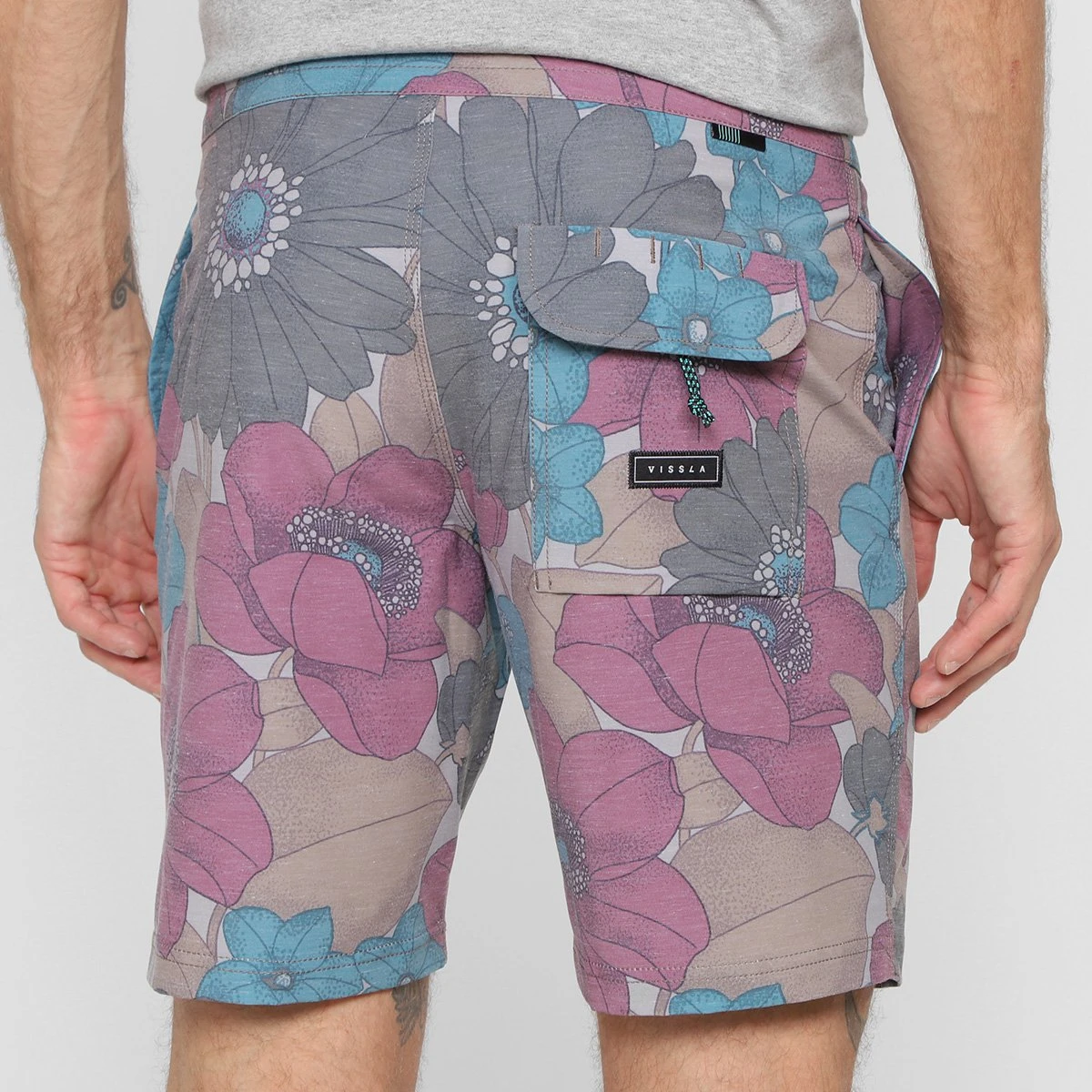 Bermuda D'Água Vissla Lopa Masculina 4 Bermuda D'Água Vissla Lopa Masculina - Image 2