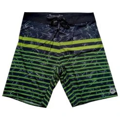 Web Surf Shop Bermuda Praia Elastano WSS Green Belt