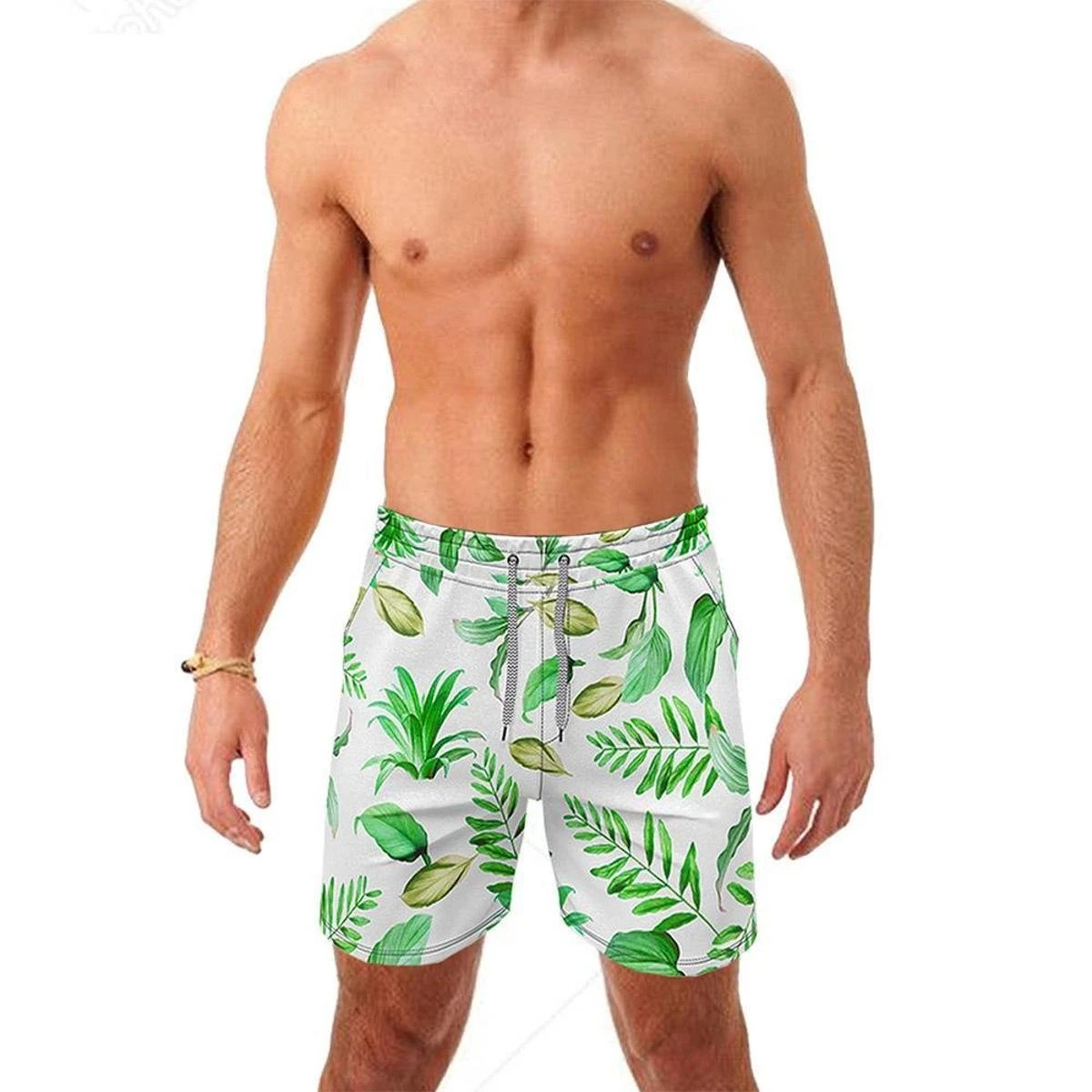 3 Bermudas Água Kit Masculina Tactel Canal Surf Casual 6 3 Bermudas Água Kit Masculina Tactel Canal Surf Casual - Image 4