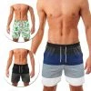 Bermuda Água Masculina Praia Kit 3 Bermudas Tactel Canal Surf -Redley Store MRQ 0475 006 zoom1