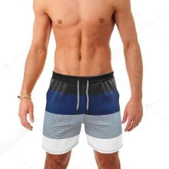 Bermuda Água Masculina Praia Kit 3 Bermudas Tactel Canal Surf 10 Bermuda Água Masculina Praia Kit 3 Bermudas Tactel Canal Surf -Redley Store MRQ 0475 006 zoom4