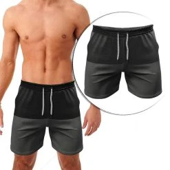 Canal Surf Bermuda Masculina Shorts Fitness Treino Surf- Chumbo