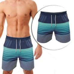 Canal Surf Bermuda Tactel Masculina Shorts Academia Treino Praia- Estampada