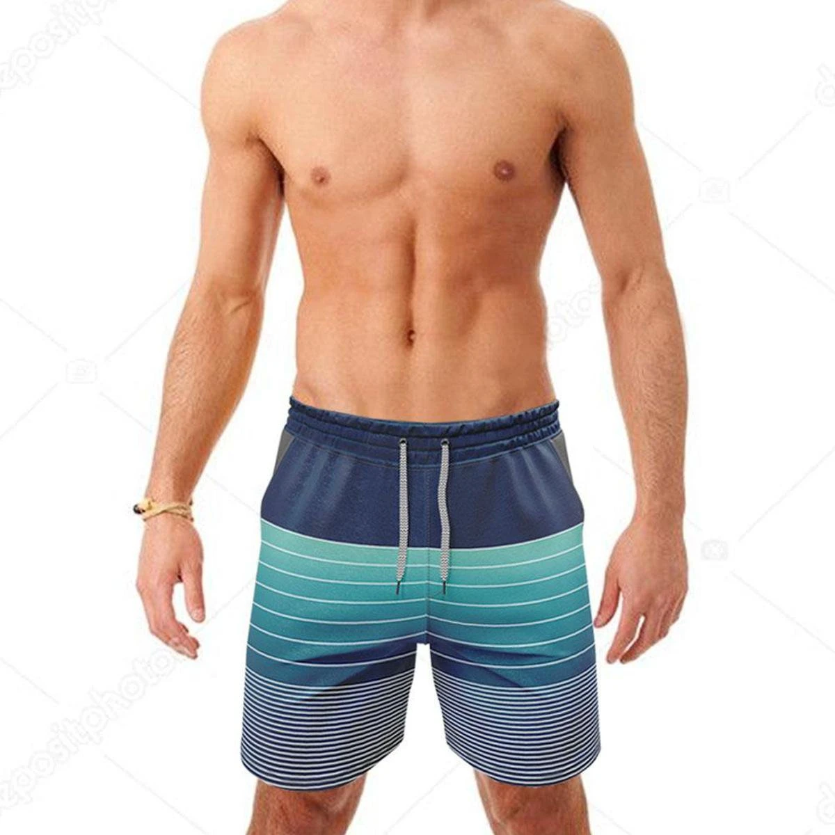 Canal Surf Bermuda Tactel Masculina Shorts Academia Treino Praia- Estampada 4 Canal Surf Bermuda Tactel Masculina Shorts Academia Treino Praia- Estampada - Image 2