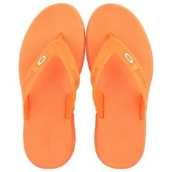 Chinelo Oakley Rest 2.0 Neon Orange -Redley Store PFN 3567 042 zoom3
