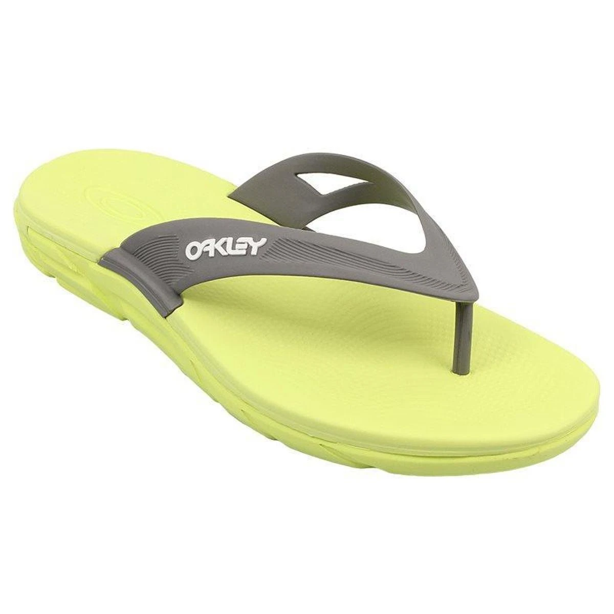 Chinelo Oakley Rest II Mark II Pale Lime Yellow 4 Chinelo Oakley Rest II Mark II Pale Lime Yellow - Image 2