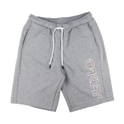 Bermuda Masculina Oakley Mushrom Graphic Shorts Heather Grey