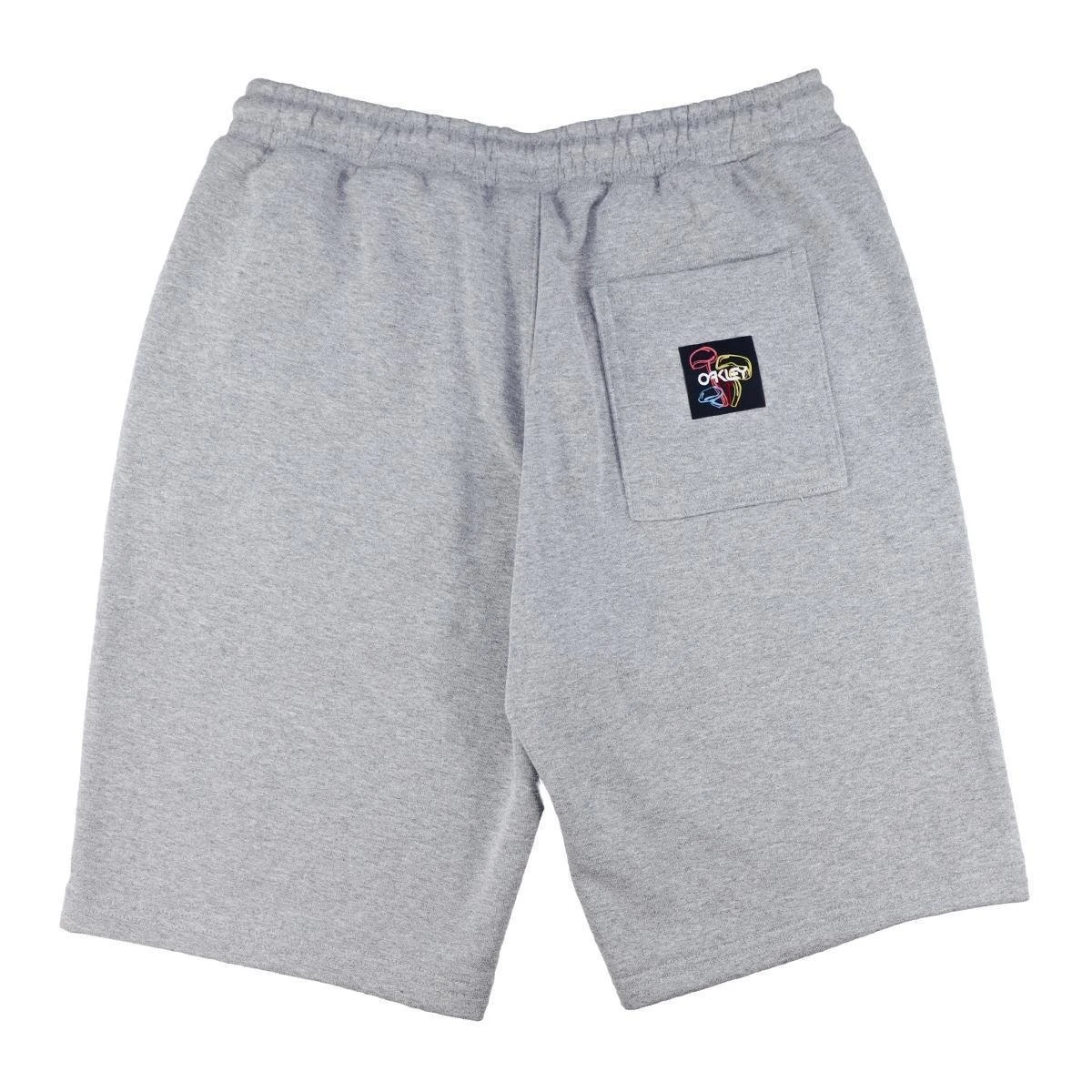Bermuda Masculina Oakley Mushrom Graphic Shorts Heather Grey 4 Bermuda Masculina Oakley Mushrom Graphic Shorts Heather Grey - Image 2