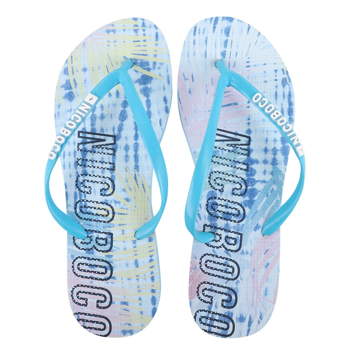 Chinelo Nicoboco Slim Folhagens Feminino 3 Chinelo Nicoboco Slim Folhagens Feminino